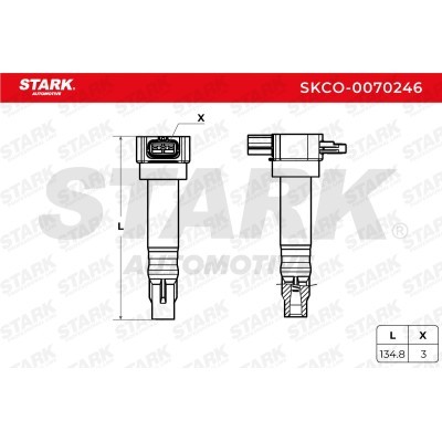 Zündspule Stark SKCO-0070246 SKCO-0070246 - foto 3