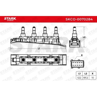 Zündspule Stark SKCO-0070284 SKCO-0070284 - foto 9