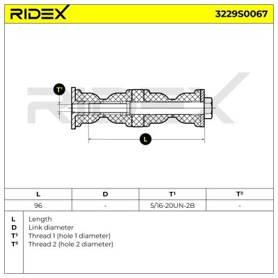Stabilisator Stange RIDEX 3229S0067 3229S0067 - foto 5
