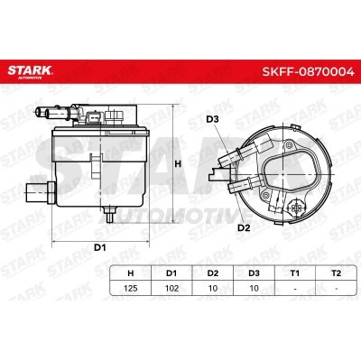 Kraftstofffilter Stark SKFF-0870004 SKFF-0870004 - foto 6