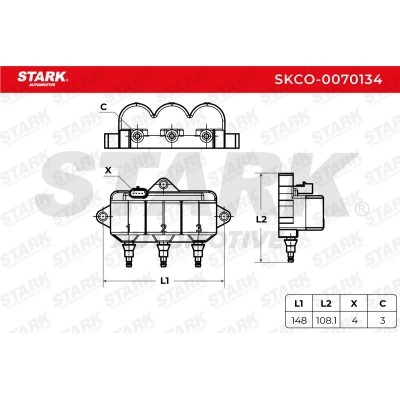 Zündspule Stark SKCO-0070134 SKCO-0070134 - foto 4