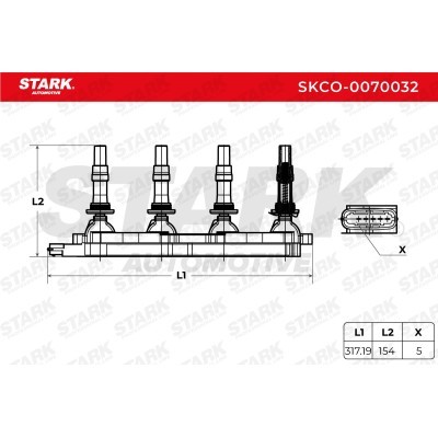 Zündspule Stark SKCO-0070032 SKCO-0070032 - foto 4