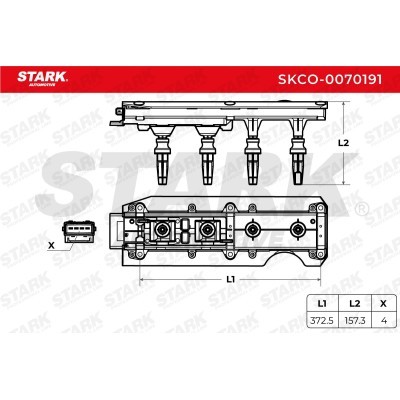 Zündspule Stark SKCO-0070191 SKCO-0070191 - foto 4
