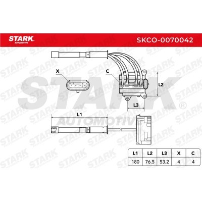 Zündspule Stark SKCO-0070042 SKCO-0070042 - foto 4
