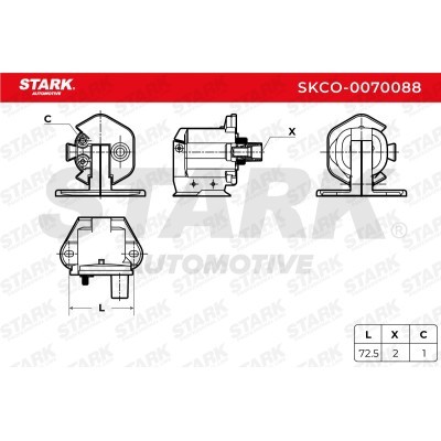 Zündspule Stark SKCO-0070088 SKCO-0070088 - foto 5