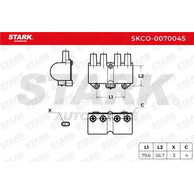 Zündspule Stark SKCO-0070045 SKCO-0070045 - foto 4