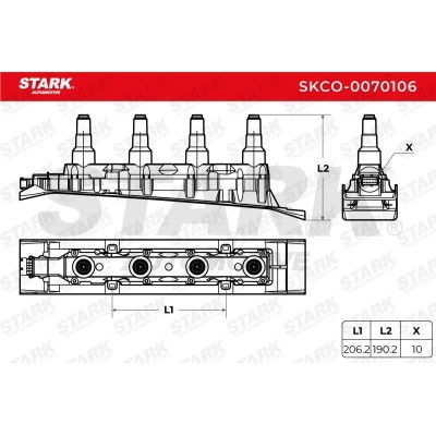 Zündspule Stark SKCO-0070106 SKCO-0070106 - foto 4