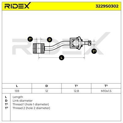 Stabilisator Stange RIDEX 3229S0302 3229S0302 - foto 5