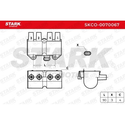 Zündspule Stark SKCO-0070067 SKCO-0070067 - foto 4