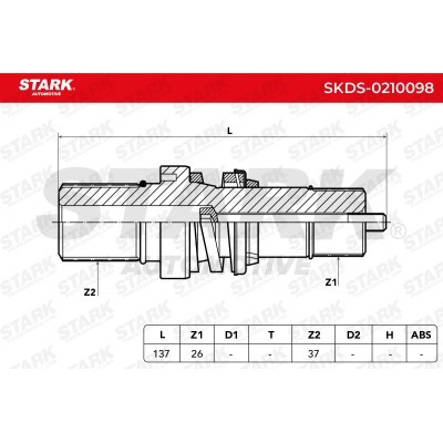 Antriebswelle Stark SKDS-0210098 SKDS-0210098 - foto 5