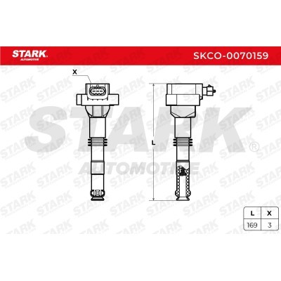 Zündspule Stark SKCO-0070159 SKCO-0070159 - foto 3