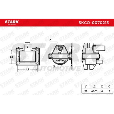 Zündspule Stark SKCO-0070213 SKCO-0070213 - foto 3