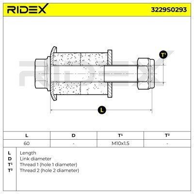 Stabilisator Stange RIDEX 3229S0293 3229S0293 - foto 3