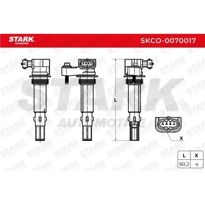 Zündspule Stark SKCO-0070017 SKCO-0070017 - foto 4