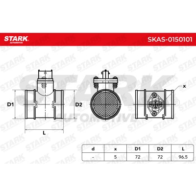 Luftmassenmesser Stark SKAS-0150101 SKAS-0150101 - foto 5