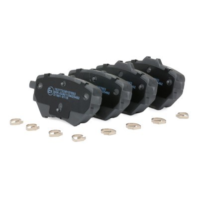 Bremsbeläge Satz RIDEX 402B1049 402B1049 - foto 4