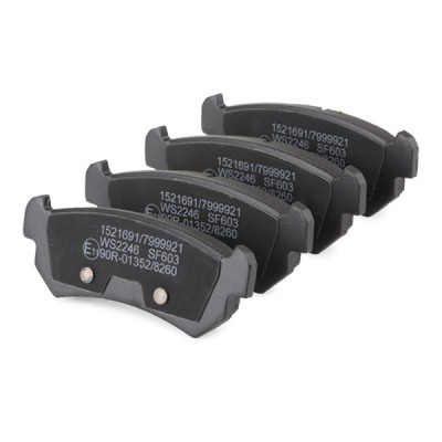 Bremsbeläge Satz RIDEX 402B0198 402B0198 - foto 4