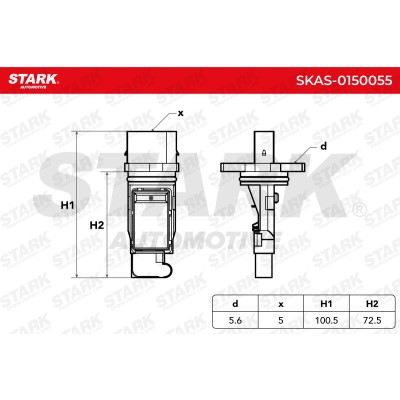 Luftmassenmesser Stark SKAS-0150055 SKAS-0150055 - foto 6