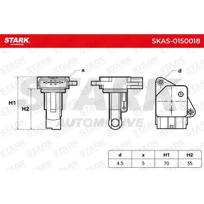 Luftmassenmesser Stark SKAS-0150018 SKAS-0150018 - foto 8