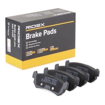 Bremsbeläge Satz RIDEX 402B0198 402B0198 - foto 3