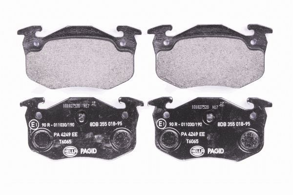 Bremsbeläge Satz HELLA 8DB 355 018-951 8DB 355 018-951 - foto 2