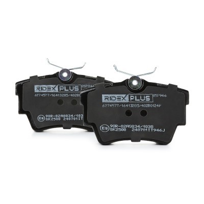Bremsbeläge Satz RIDEX 402B0124P 402B0124P - foto 4