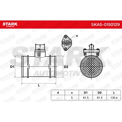 Luftmassenmesser Stark SKAS-0150129 SKAS-0150129 - foto 6