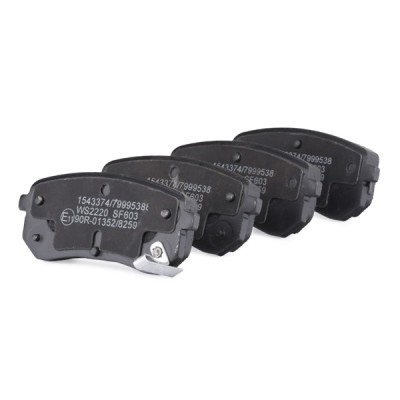 Bremsbeläge Satz RIDEX 402B0113 402B0113 - foto 9