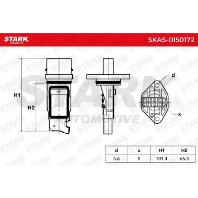 Luftmassenmesser Stark SKAS-0150172 SKAS-0150172 - foto 6