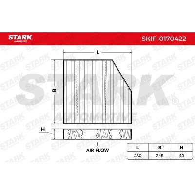 Filter, Innenraumluft Stark SKIF-0170422 SKIF-0170422 - foto 3