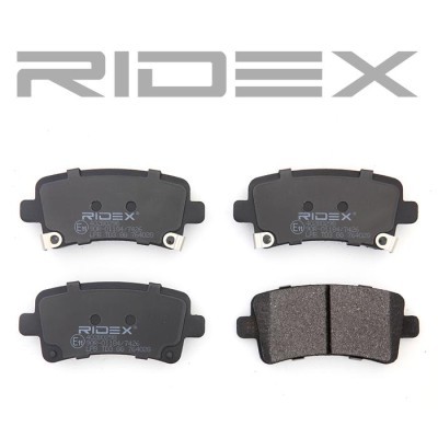 Bremsbeläge Satz RIDEX 402B0298 402B0298 - foto 3
