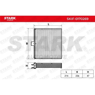 Filter, Innenraumluft Stark SKIF-0170269 SKIF-0170269 - foto 6