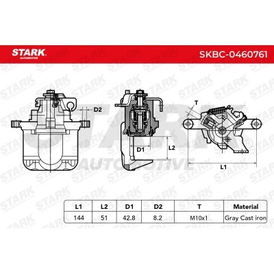Bremssattel Stark SKBC-0460761 SKBC-0460761 - foto 6