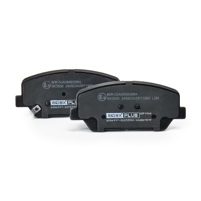 Bremsbeläge Satz RIDEX 402B0787P 402B0787P - foto 4