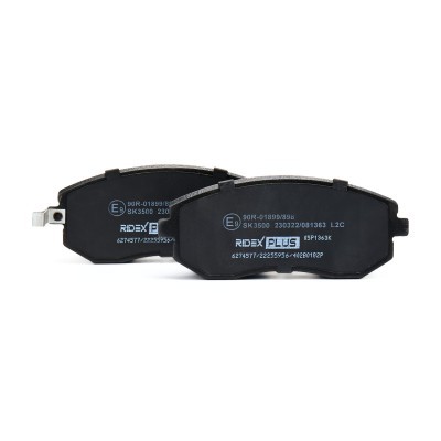Bremsbeläge Satz RIDEX 402B0182P 402B0182P - foto 5