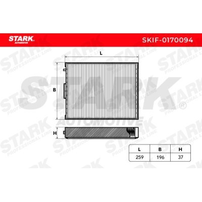 Filter, Innenraumluft Stark SKIF-0170094 SKIF-0170094 - foto 2