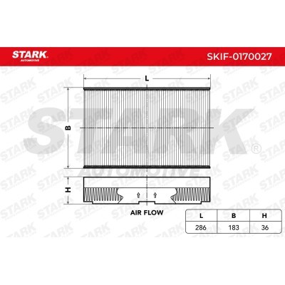 Filter, Innenraumluft Stark SKIF-0170027 SKIF-0170027 - foto 3