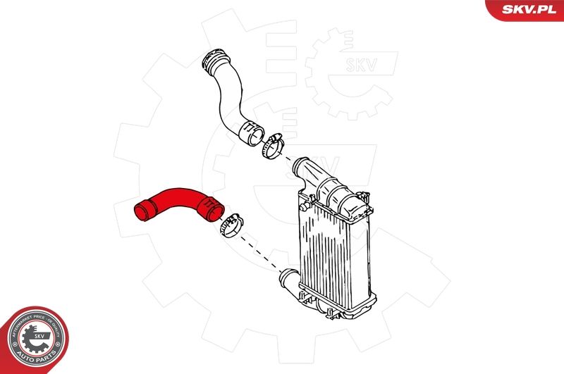 Ladeluftschlauch ESEN SKV 24SKV013 24SKV013 - foto 3