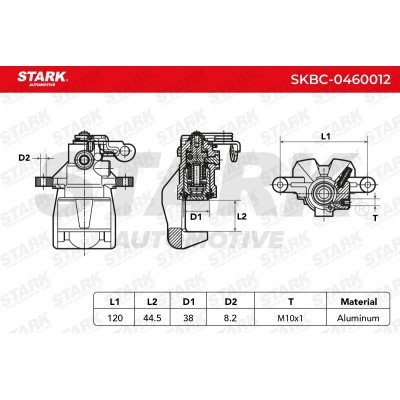 Bremssattel Stark SKBC-0460012 SKBC-0460012 - foto 3