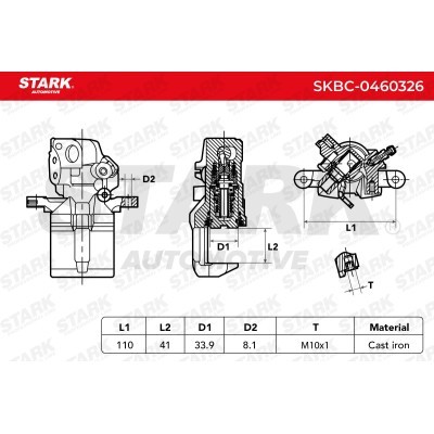 Bremssattel Stark SKBC-0460326 SKBC-0460326 - foto 5