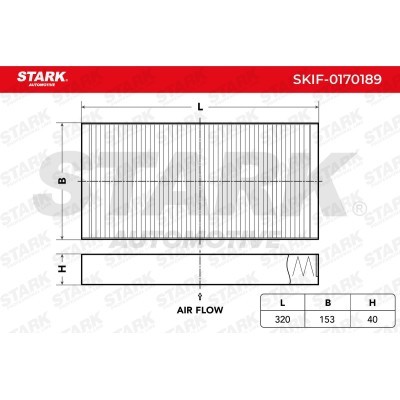 Filter, Innenraumluft Stark SKIF-0170189 SKIF-0170189 - foto 2