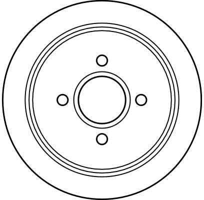 Bremsscheibe TRW DF2647 DF2647 - foto 2
