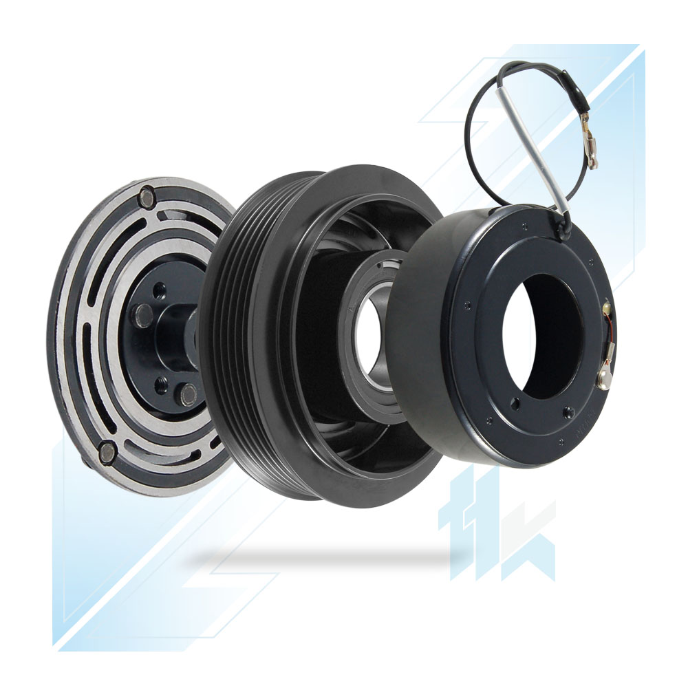Klimakompressor Magnetkupplung (24V) SANDEN 7H15 6PK (PV6) Ø123/Ø119 Universal 114S7H5600 - foto 2