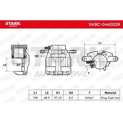 Bremssattel Stark SKBC-0460239 SKBC-0460239 - foto 3