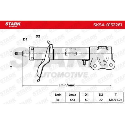 Stoßdämpfer Stark SKSA-0132261 SKSA-0132261 - foto 5