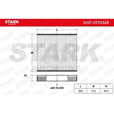 Filter, Innenraumluft Stark SKIF-0170328 SKIF-0170328 - foto 6