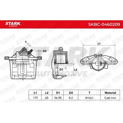 Bremssattel Stark SKBC-0460209 SKBC-0460209 - foto 3