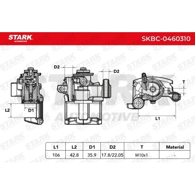 Bremssattel Stark SKBC-0460310 SKBC-0460310 - foto 7