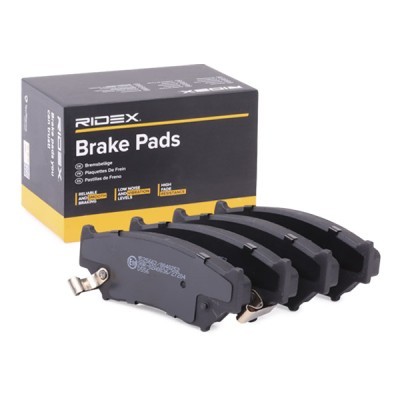Bremsbeläge Satz RIDEX 402B0408 402B0408 - foto 4