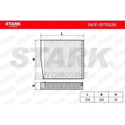 Filter, Innenraumluft Stark SKIF-0170526 SKIF-0170526 - foto 6